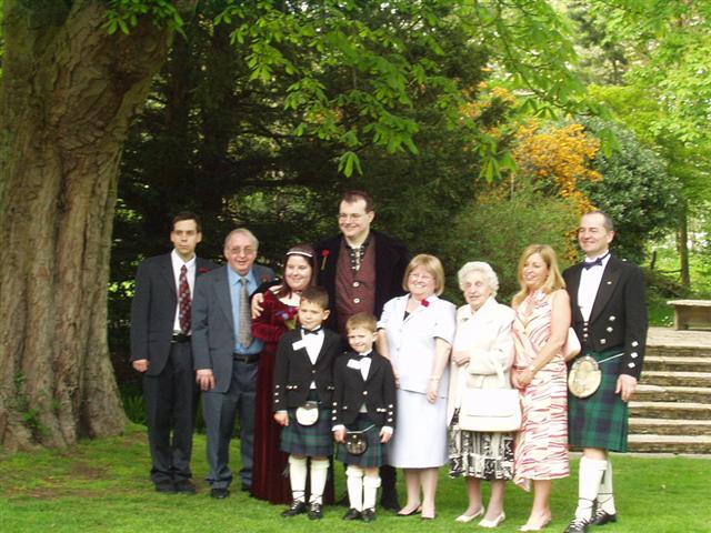Kit and George's wedding (May 2004)